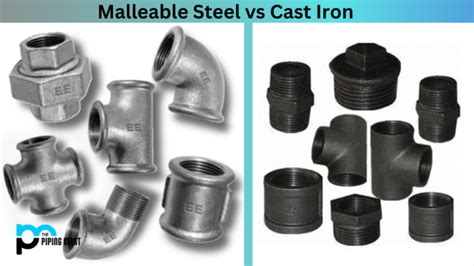 what is the difference between cast metal and malleable boxes|what is malleable steel.